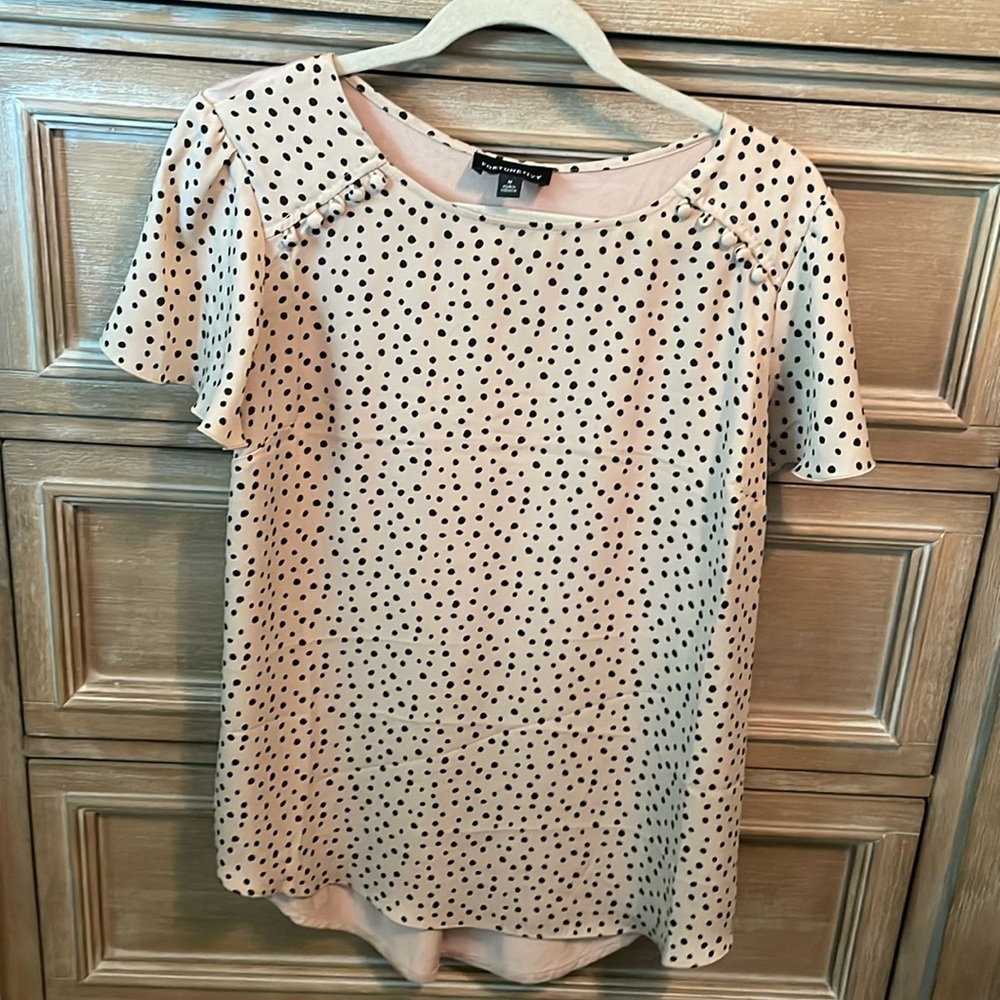 Fortune + Ivy Dot Top